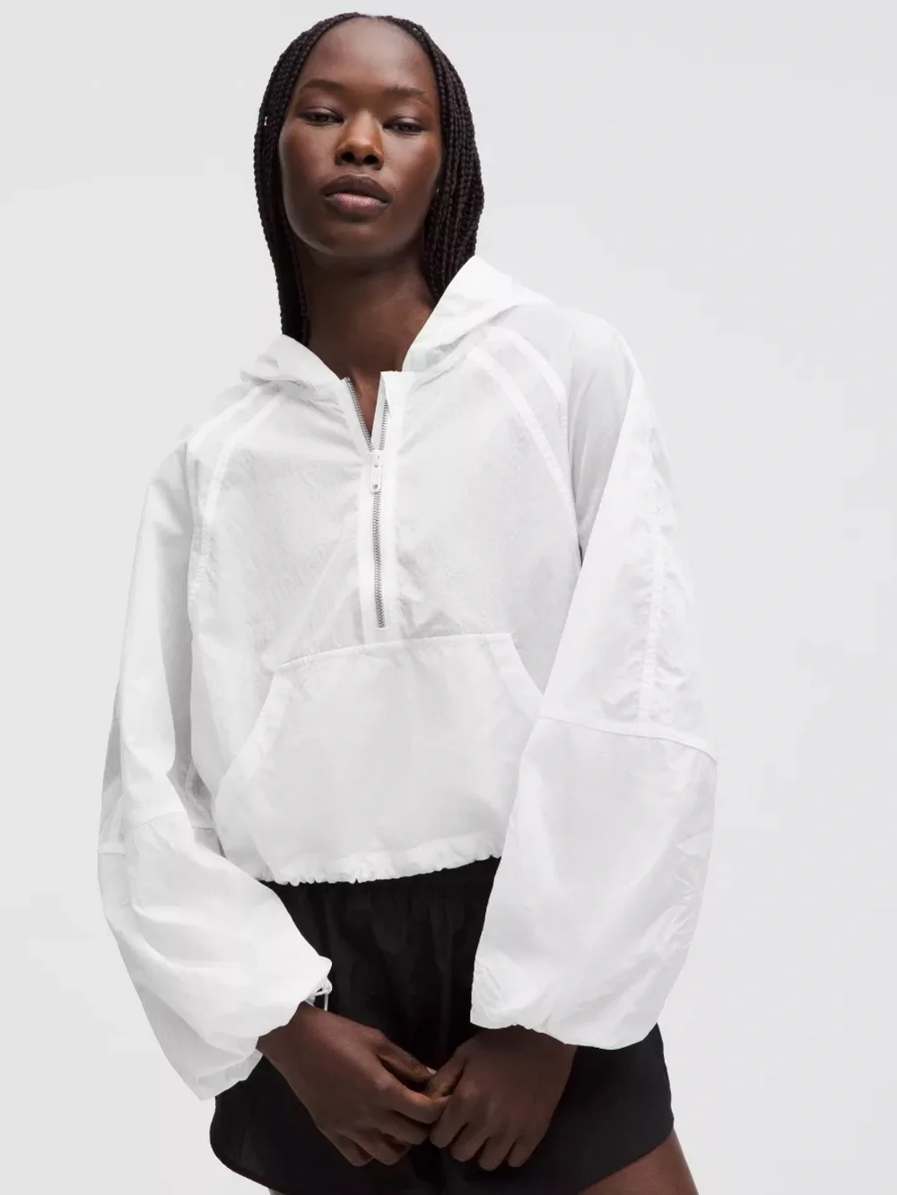 Lululemon Cropped Anorak Rain Jacket  Never Worn